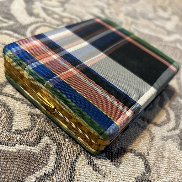 Vintage Zell 5th Avenue Carryall Clutch Powder Compact Lipstick Comb Minaudiere - Picture 12 of 16